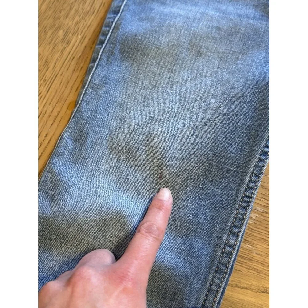 Abercrombie Kids Mid Rise Pull On‎ Jean Legging Blue Girls Size Slim 11/12 Youth